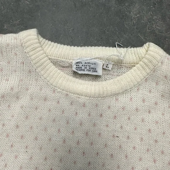 Vintage 70’s 80’s sweet floral sweater - Picture 3 of 7